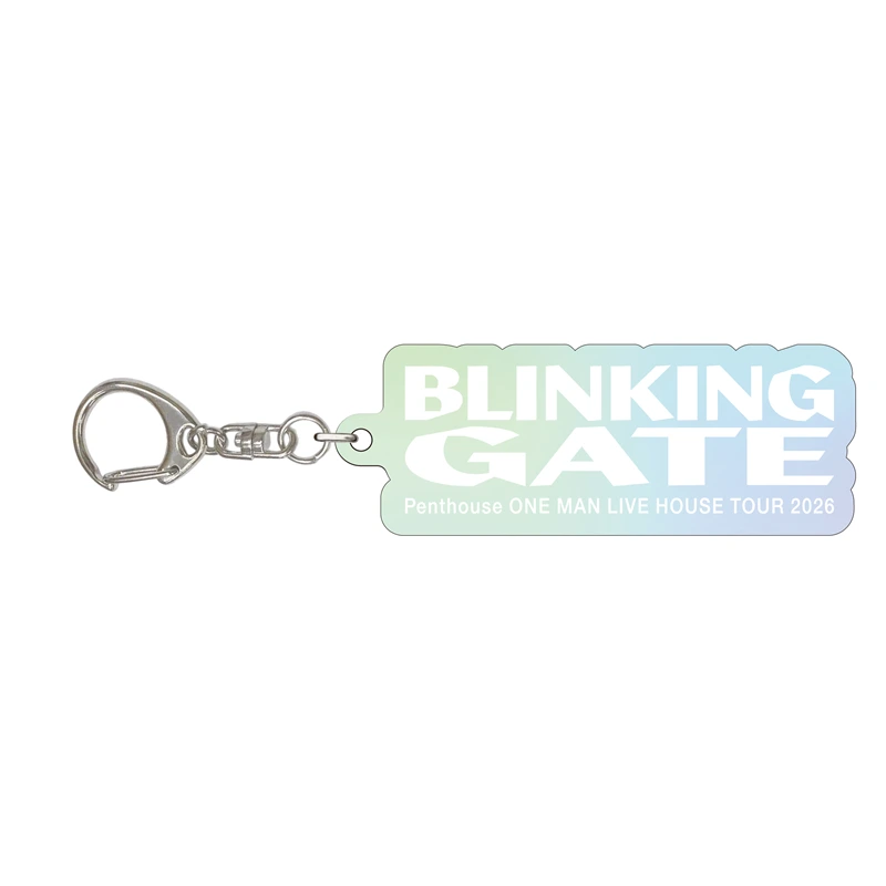 Blinking Gate クリアキーホルダー