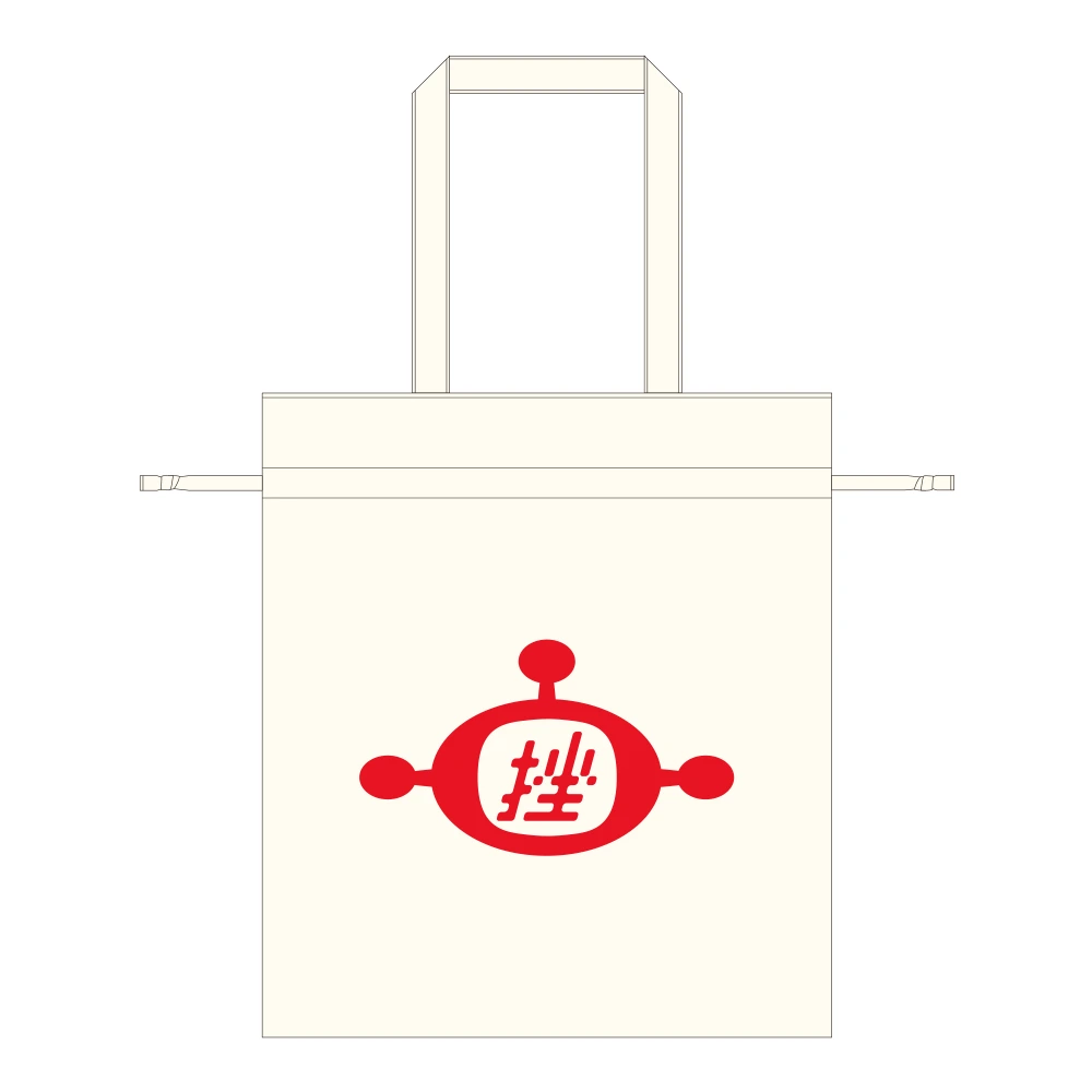巾着トート（ナチュラル）