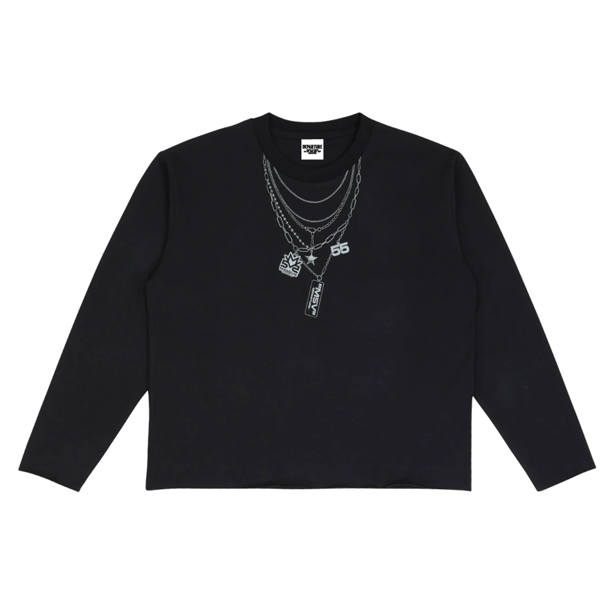 "M5V" ～DEPARTURE～ ロングスリーブTシャツ/BLACK