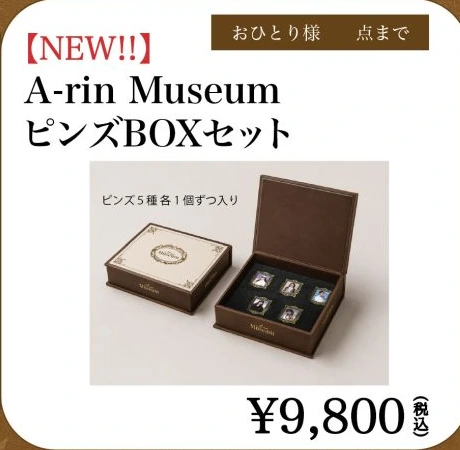 A-rin Museum ピンズBOXセット