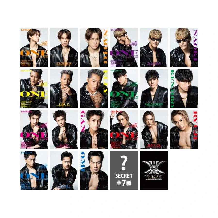 JSB FOREVER ONE GRAND FINALE フォトカード