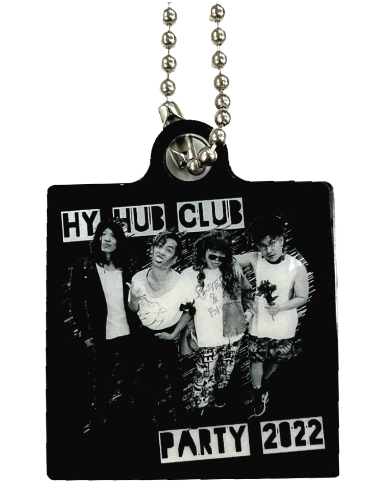 【HY HUB CLUB限定】ハードロックミュージシャンふーじーキーホルダー