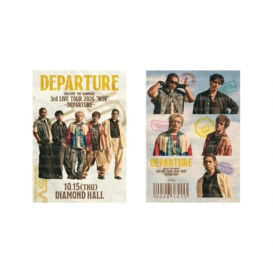 "M5V" ～DEPARTURE～ 【会場限定】御楽印2枚セット