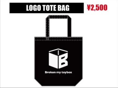 Broken my toybox LOGO TOTE BAG