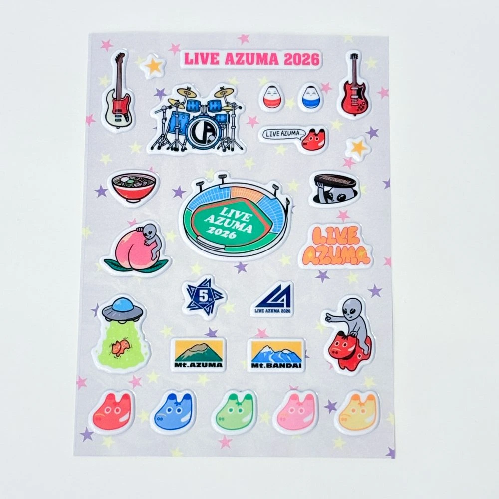 LA26 STICKER SHEET