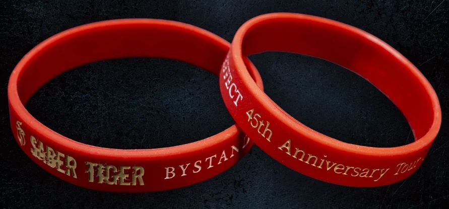 BYSTANDER EFFECT TOUR 2026 ラバーリストバンド