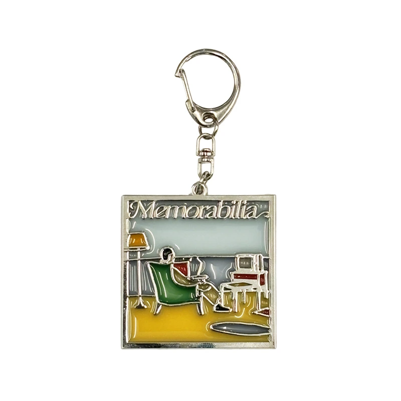 Memorabilia Stained-glass Style Keychain