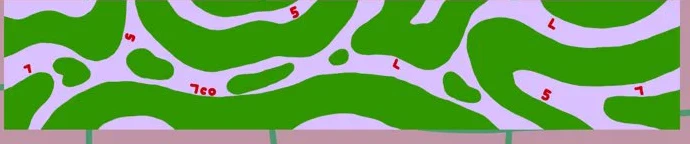 7coは草タイプ タオル