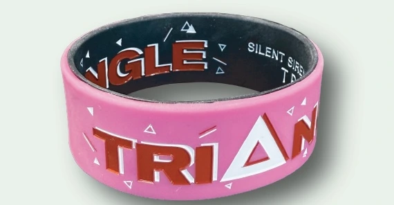 “TRIANGLE” リバーシブルラバーバンド