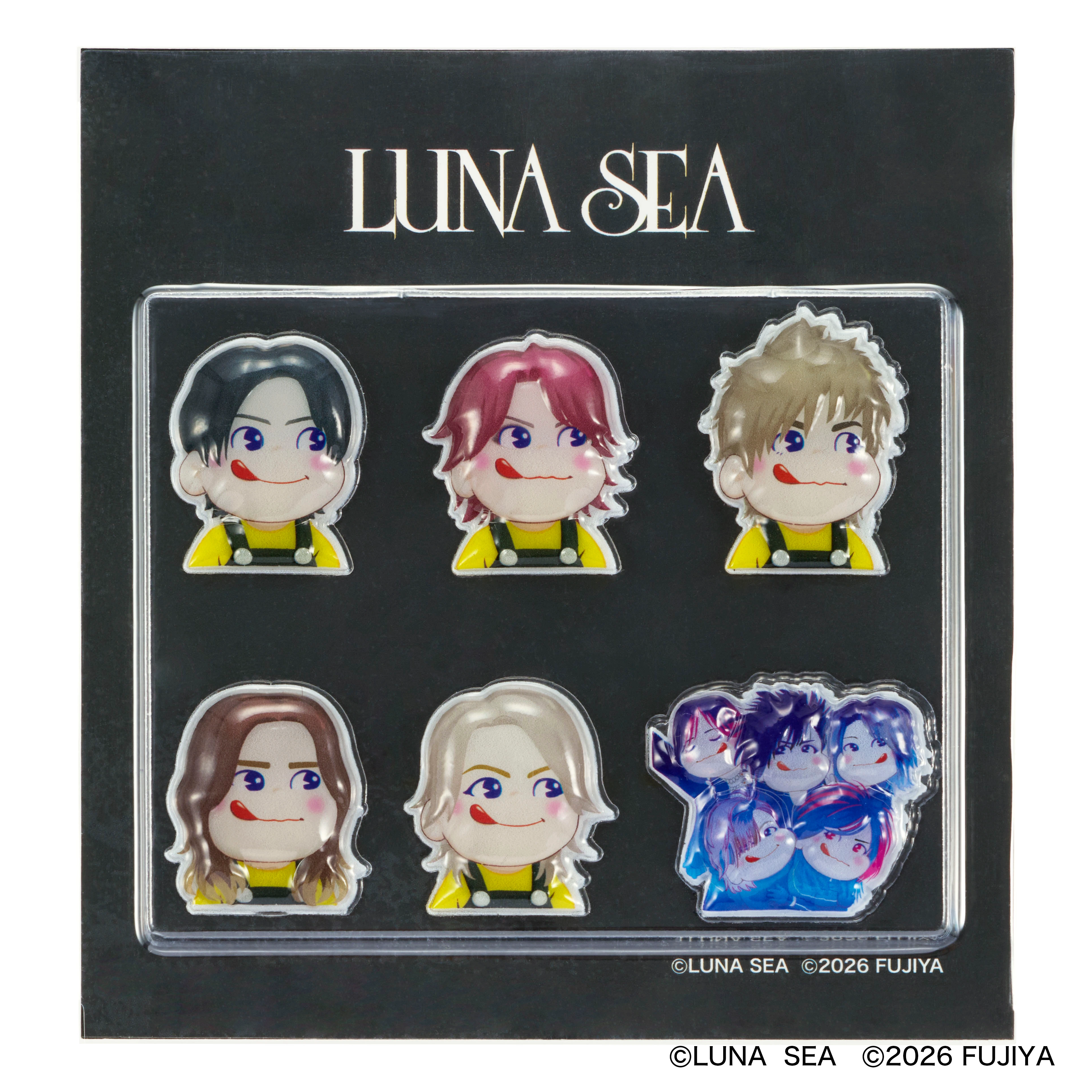 LUNA SEA×ペコちゃん ぷくぷくシール