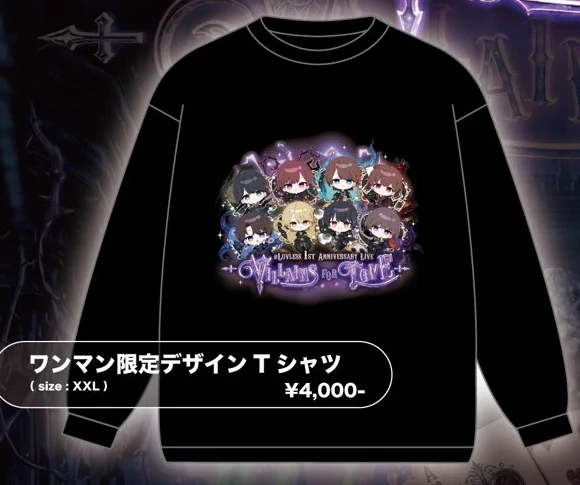 ワンマン限定デザインTシャツ