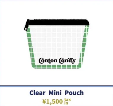 Conton Candy｜Clear Mini Pouch
