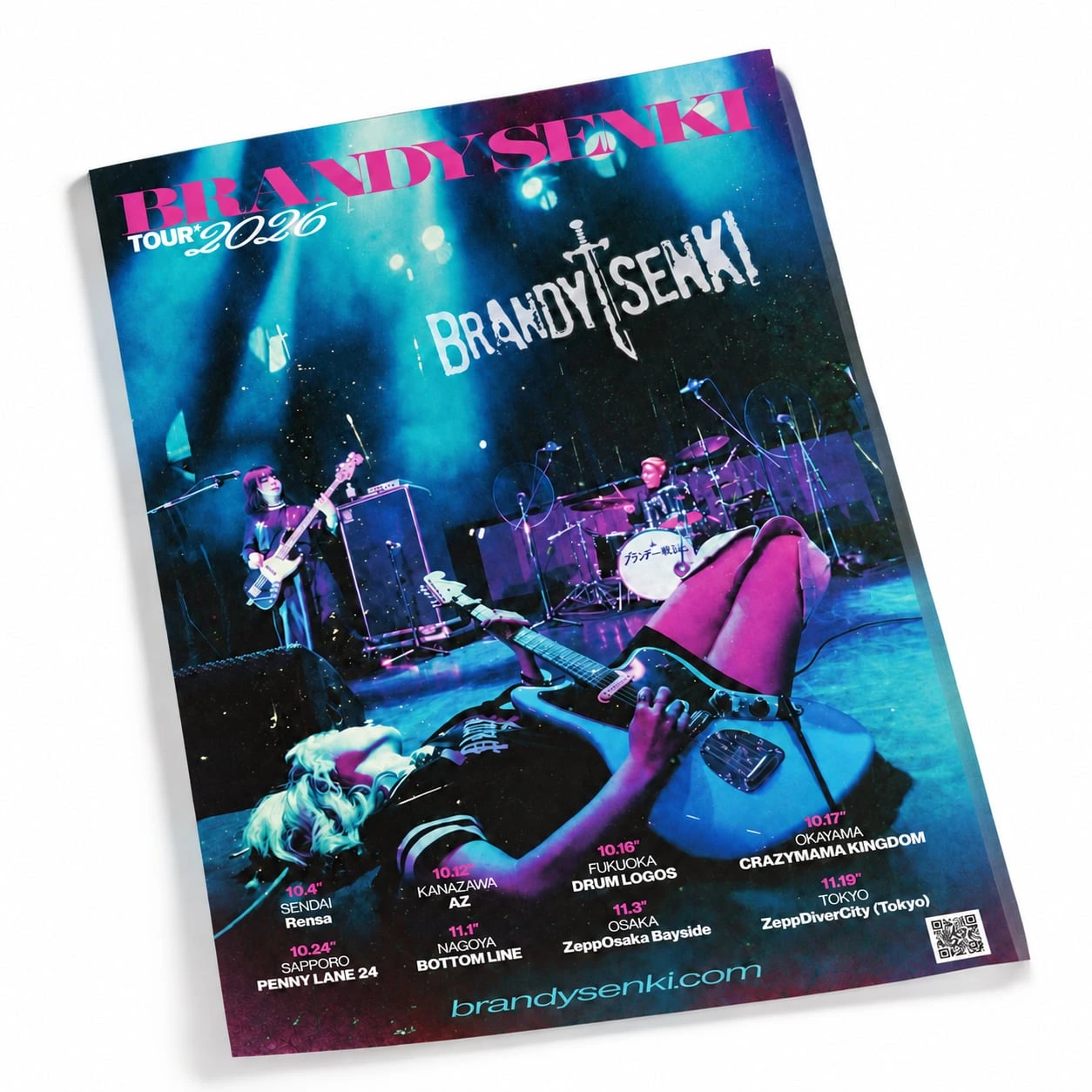 BRANDY SENKI TOUR 2026 Official Poster