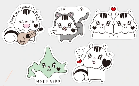 せがりすLINEスタンプステッカー