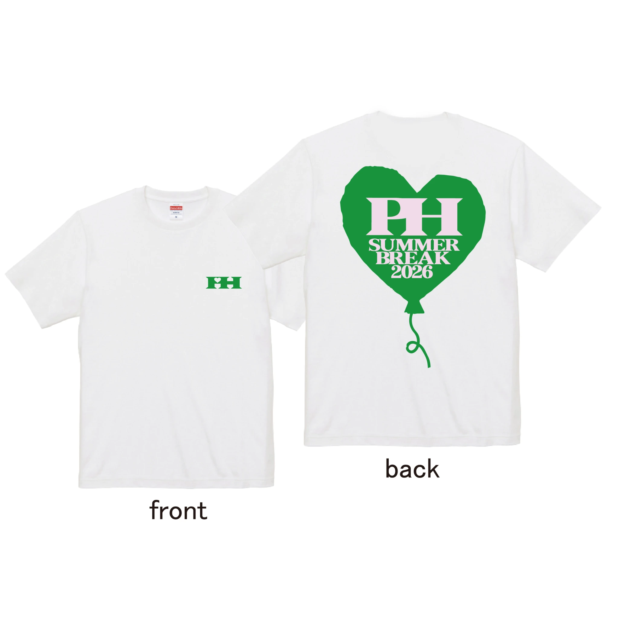 SUMMER BREAK 2026 Tee White