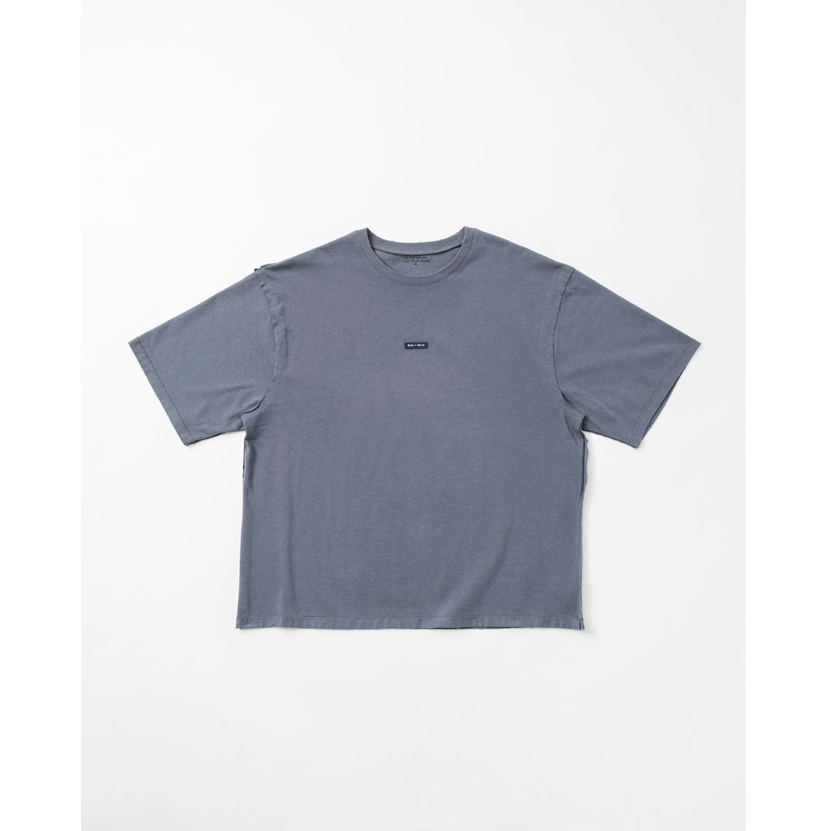 Bare T-shirt [rubber tag] Navy