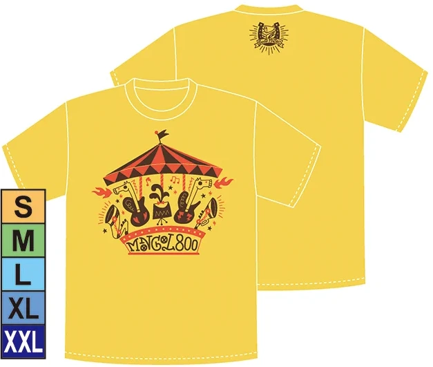 MONGOL800 / music-go-round Tシャツ