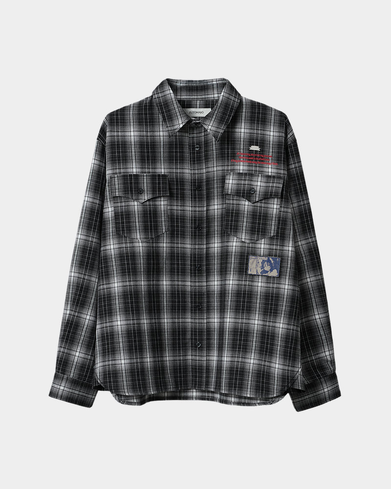 Medianoche Plaid Shirt