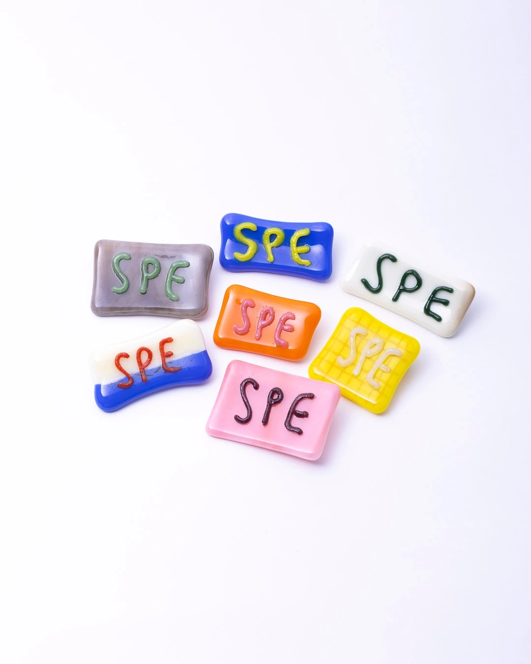SPE×hamade stainedglass ガラス小物（コラボ巾着付き）