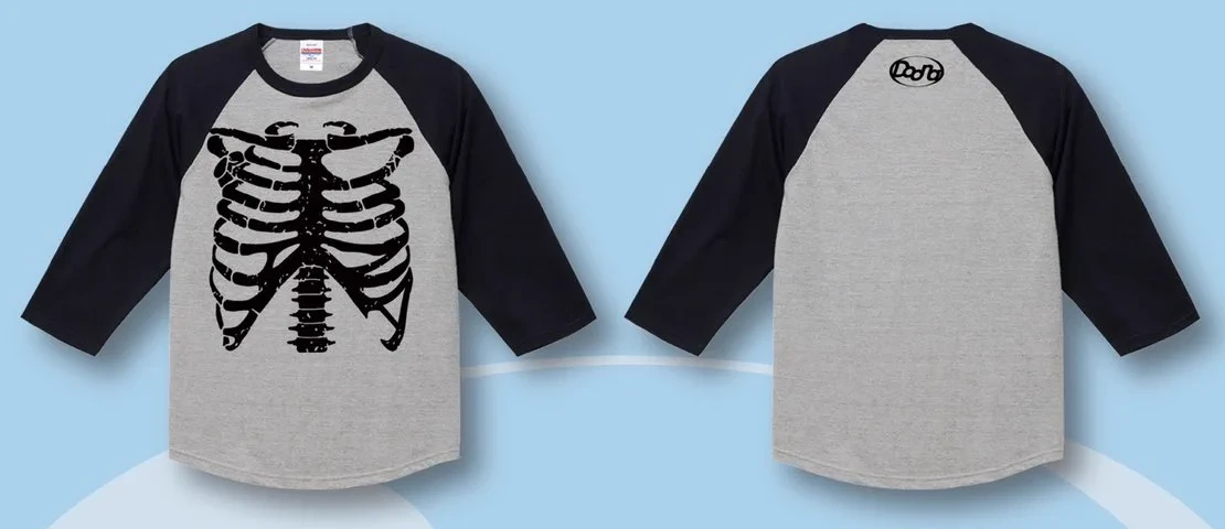 Bones Logo Raglan Tee