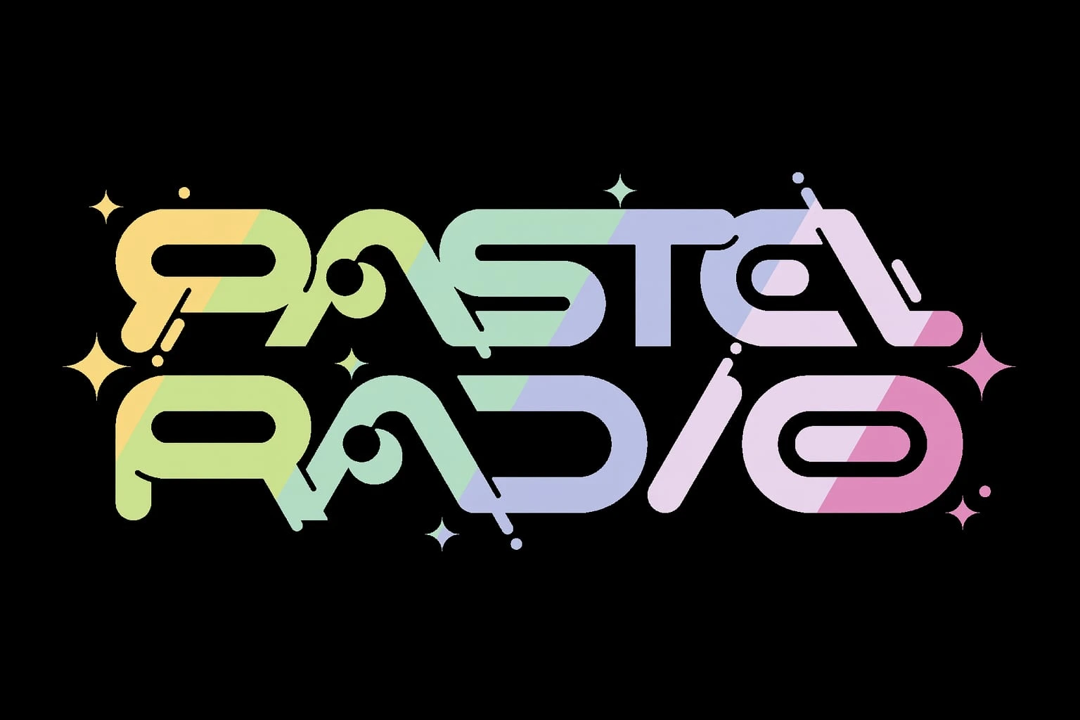 PASTEL RADIO ステッカー