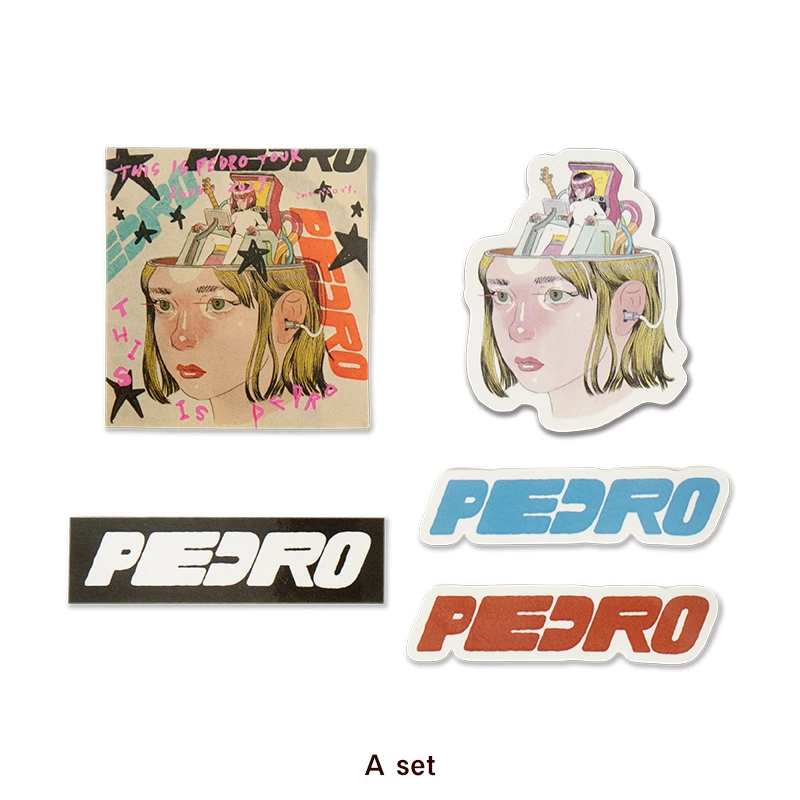 This is PEDRO ステッカーセット