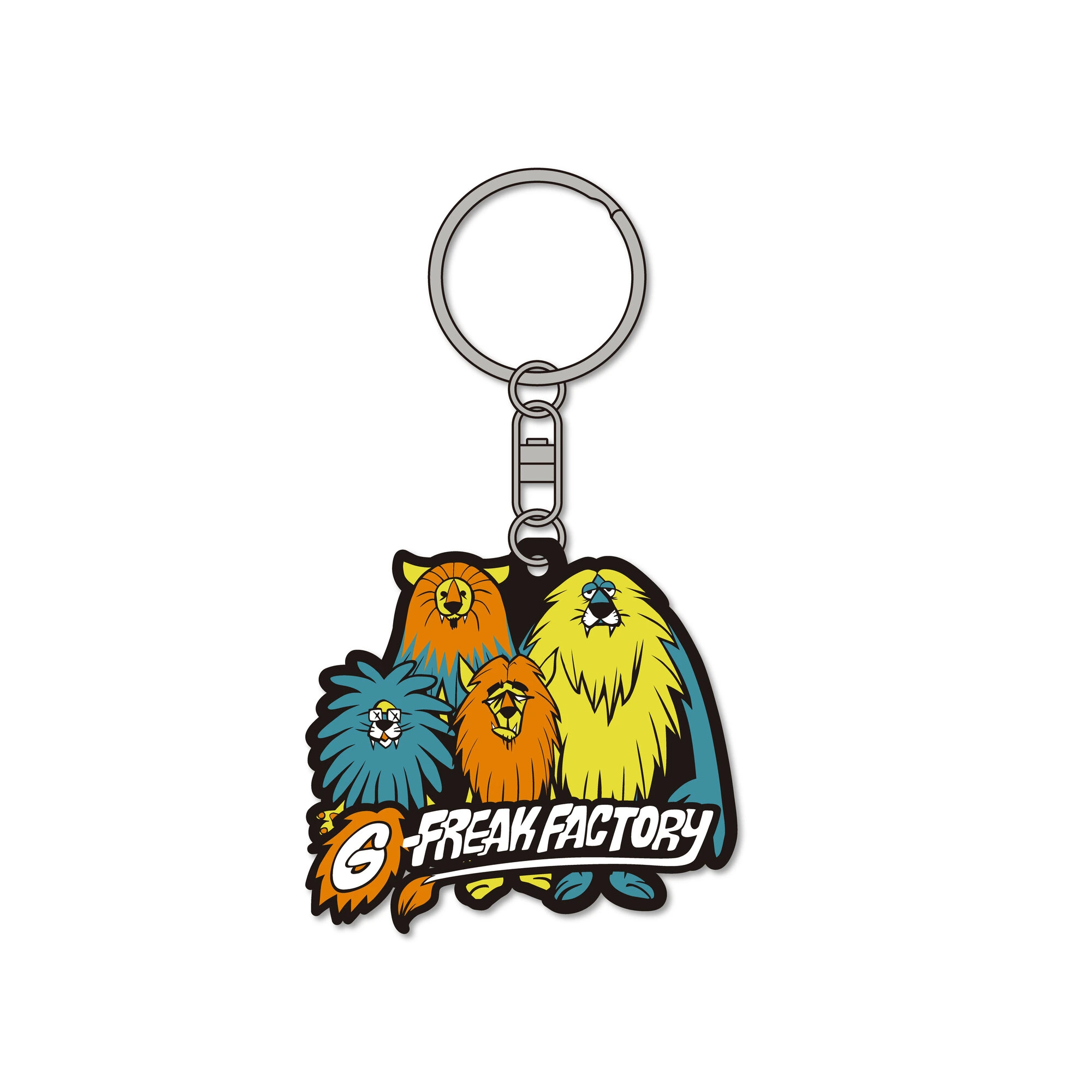 Animal Monster Rubber Key Holder