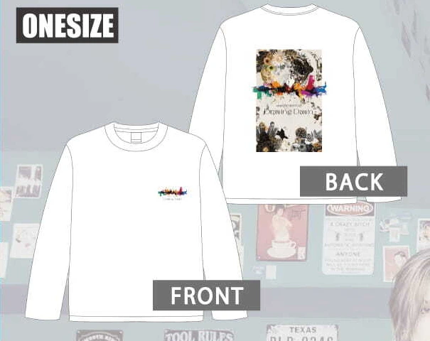 L Sleeve T-shirts -Spread outside-