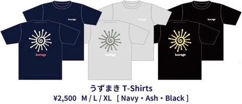 kurage｜うずまき T-Shirts