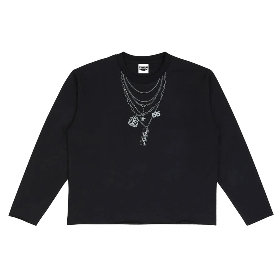 "M5V" ～DEPARTURE～ ロングスリーブTシャツ/BLACK