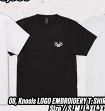 Knosis LOGO EMBROIDERY T-SHIRT