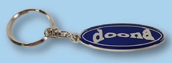 Logo Metal Keychain