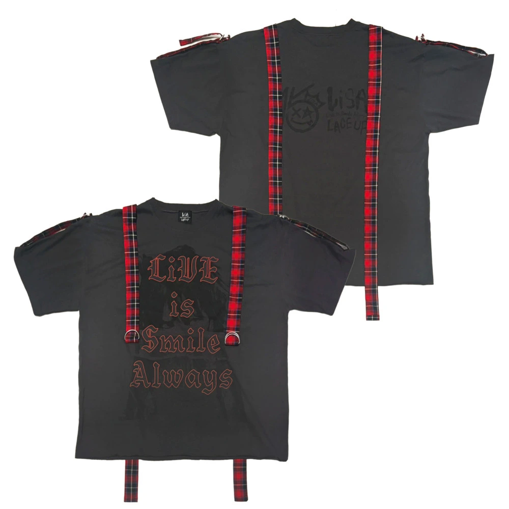 LACE UP Tシャツ