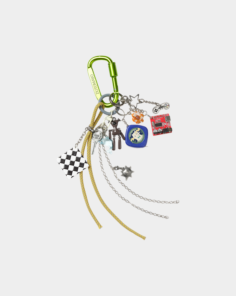 Chaos Motif Carabiner Keychain