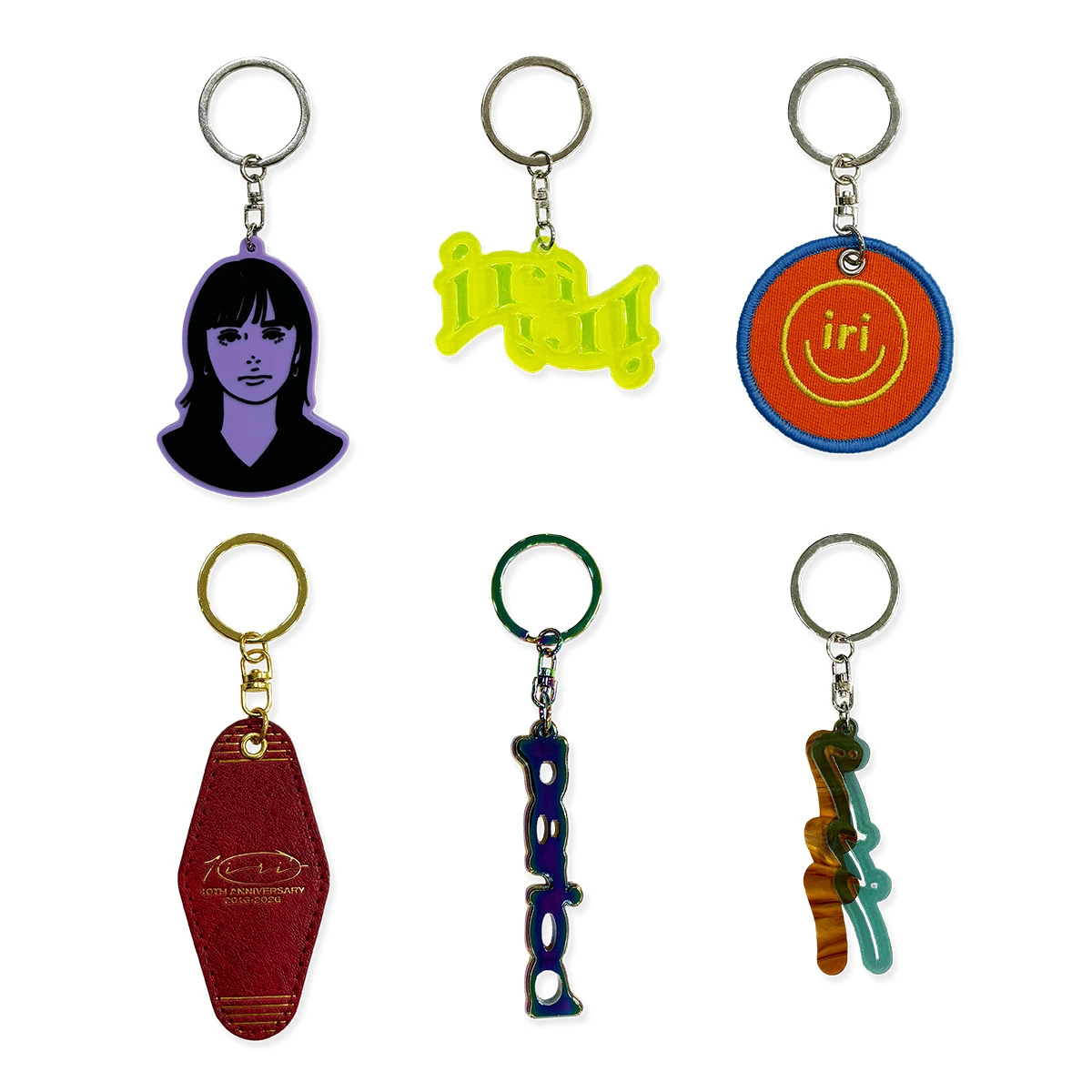 iri 10th Anniversary Keychain