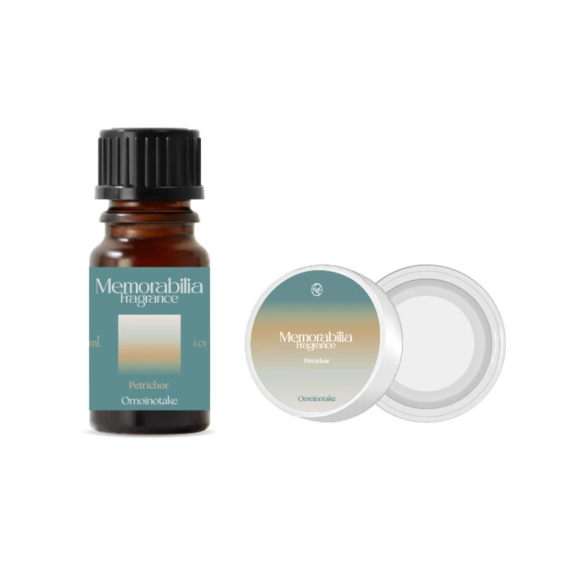 Memorabilia Aroma Oil & Aroma Stone (Petrichor)