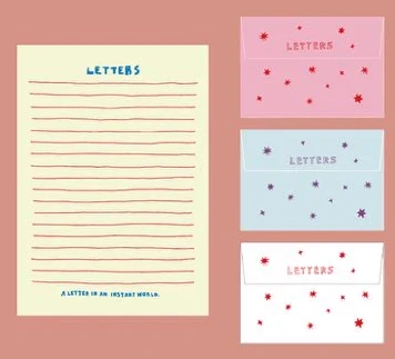 Furui Riho "Letters" Letter set