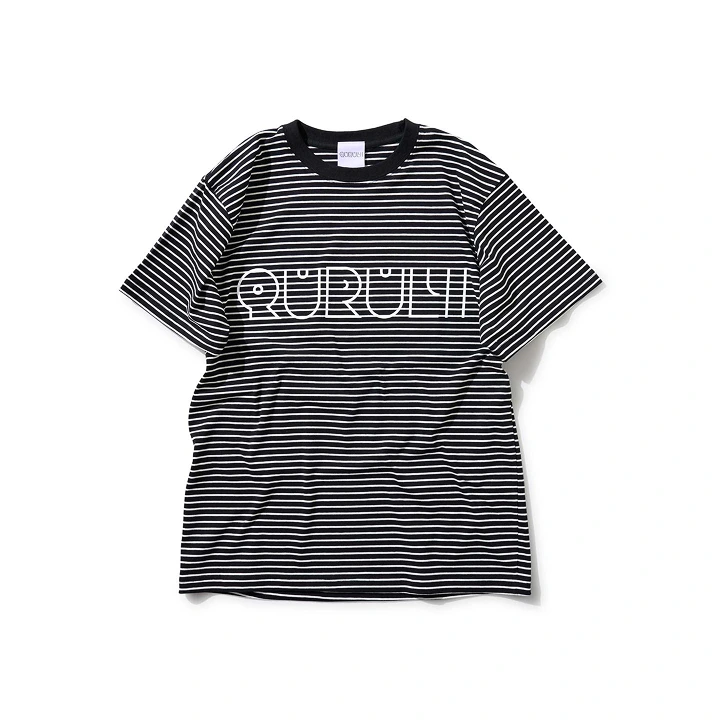 QURULI ストライプTシャツ