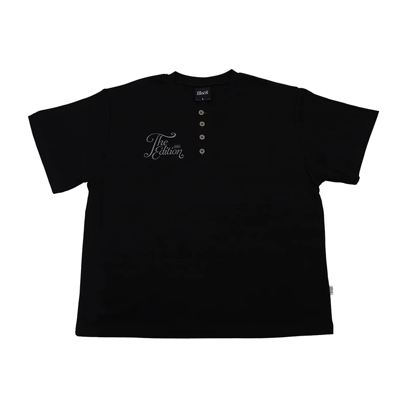 ヘンリーネックTシャツ