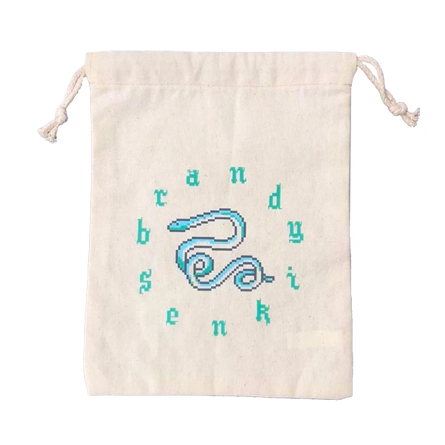 Snake Drawstring Pouch