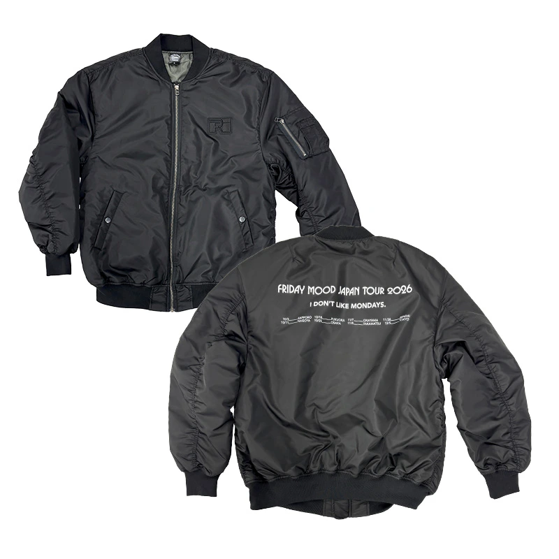 FRIDAY MOOD JAPAN TOUR 2026 MA-1 JACKET