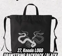 Knosis LOGO DRAWSTRING BACKPACK