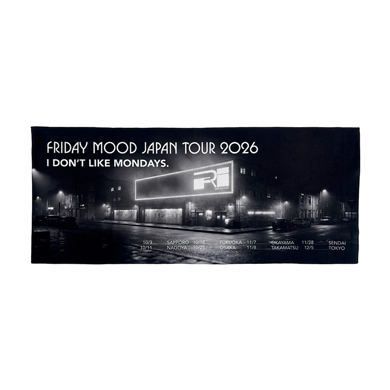 FRIDAY MOOD JAPAN TOUR 2026 FACE TOWEL