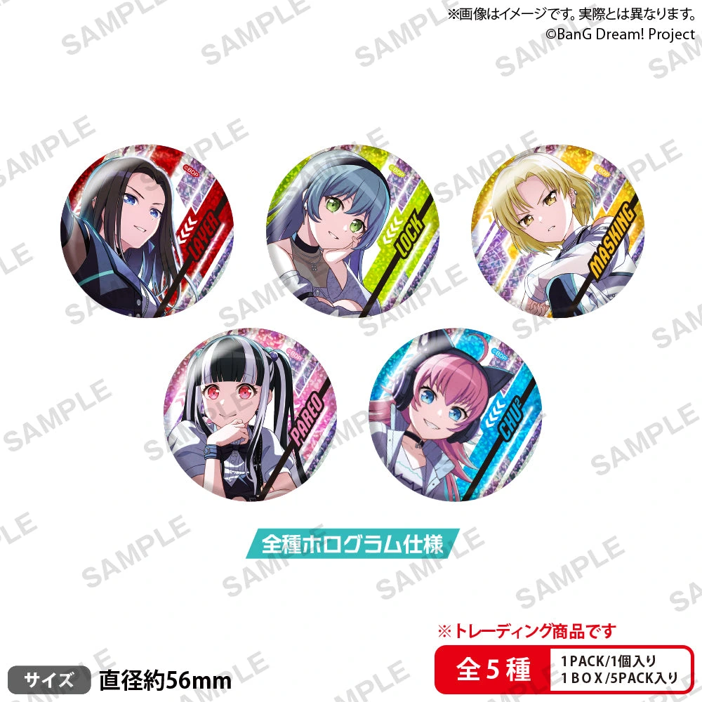 BanG Dream! 13th☆LIVE DAY3 : RAISE A SUILEN「EXTREME EXPRESS」 トレーディングホログラム缶バッジ