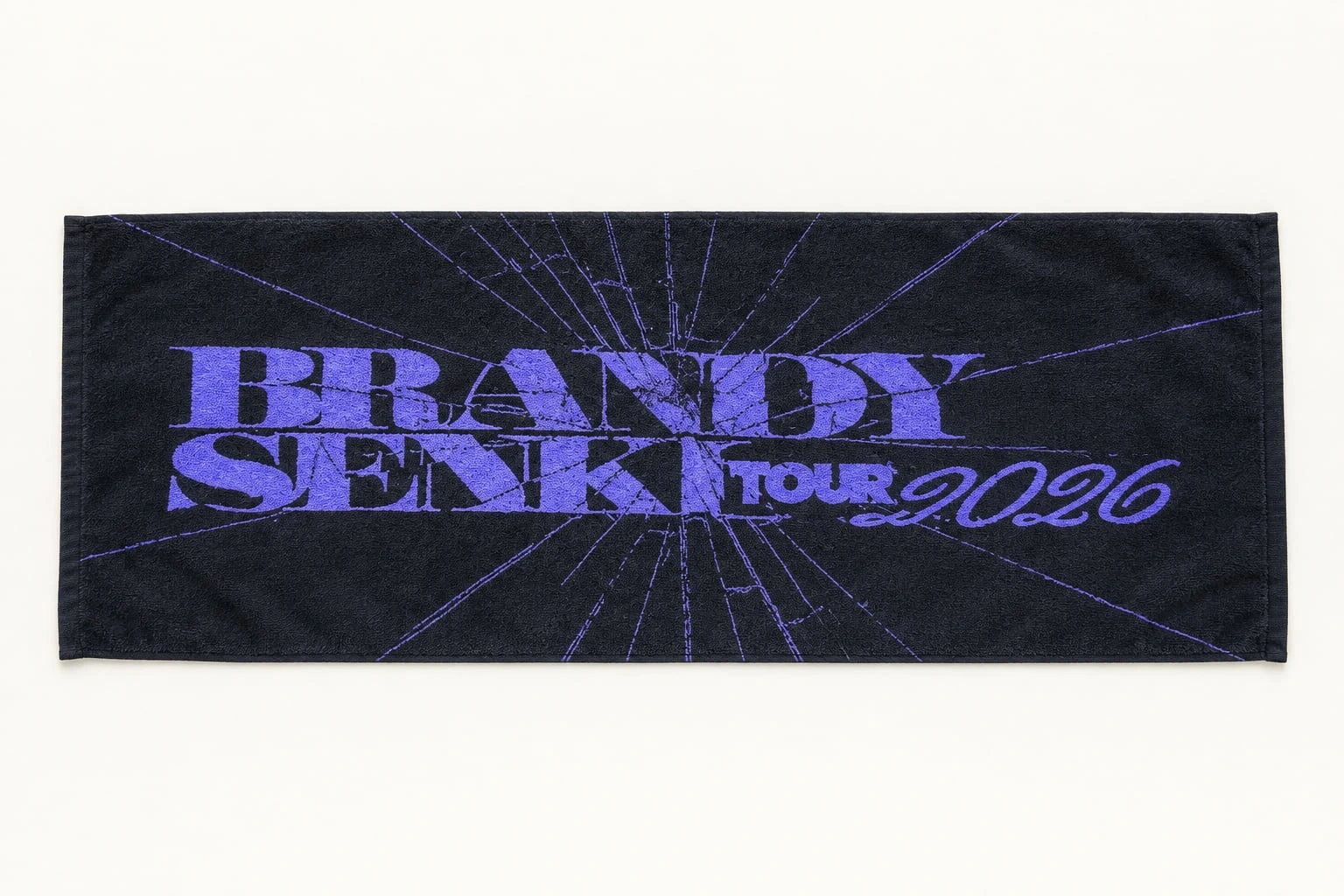 Cracked Tour Towel ’26