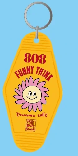 FUNNY THINK MOTEL KEYRING