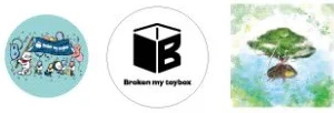 Broken my toybox BADGE SET
