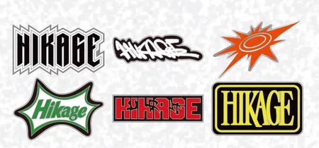 HIKAGE LOGO PINS