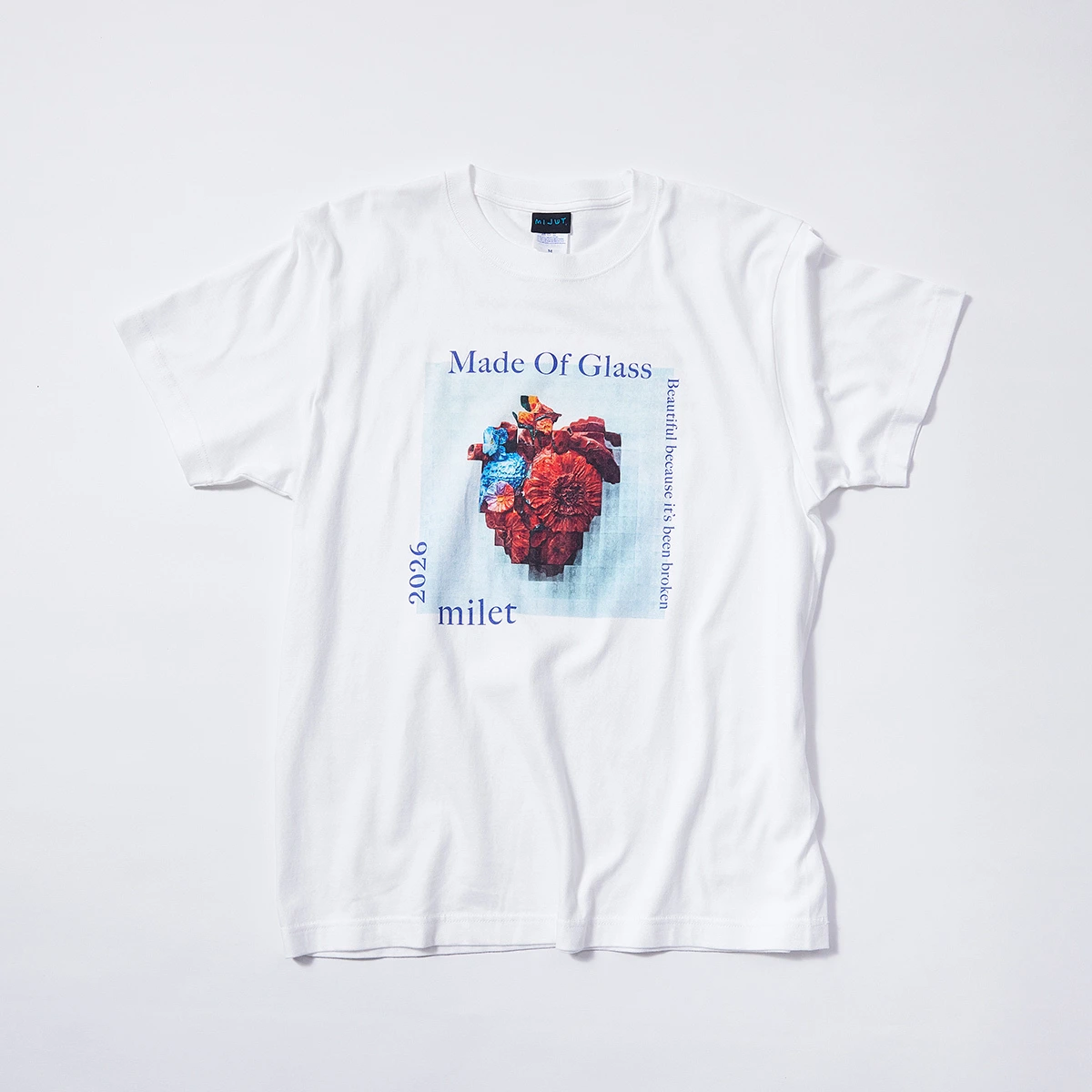 Made of Glass ～Flower heart～ T-shirt