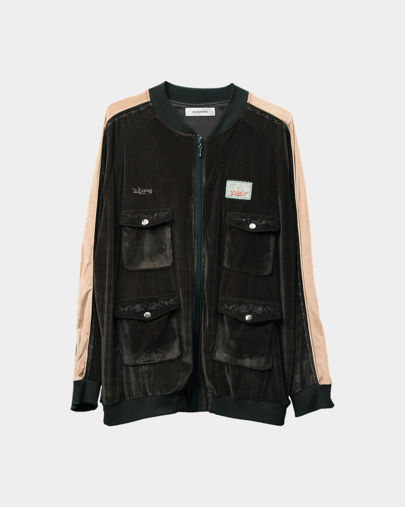 4Pocket Thunder Velour Jacket